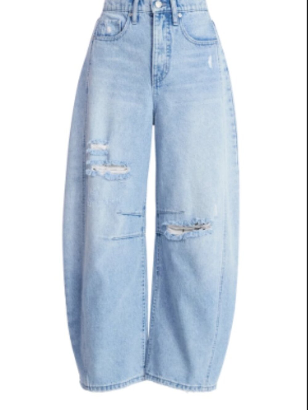 Scoop Barrel Seamed Distressed Jeans Size 16 - Picture 2 of 15